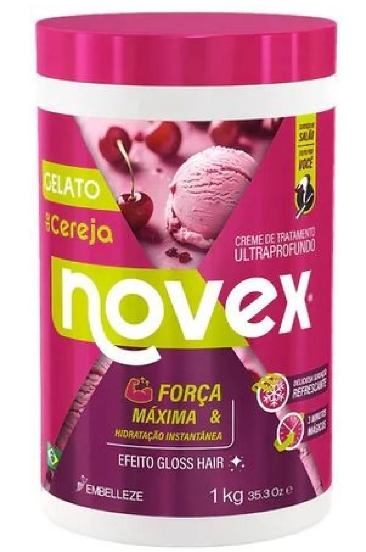 Masque Capillaire Gelato à la Cerise