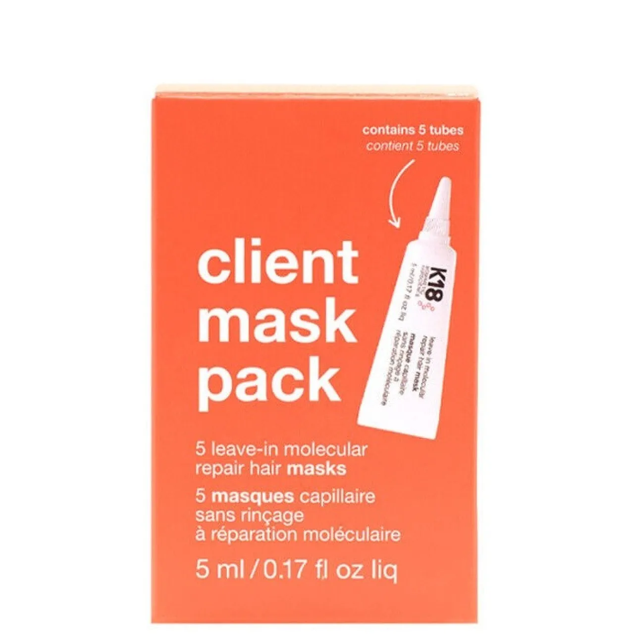 Masque Capillaire Moléculaire Réparateur Sans Rinçage
