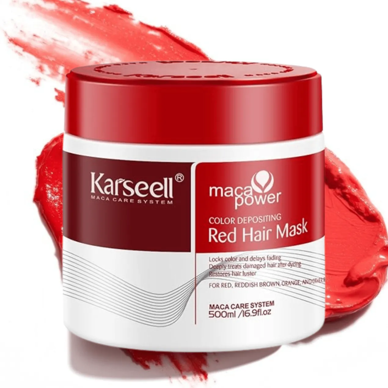 Masque Capillaire Pigmentant Rouge