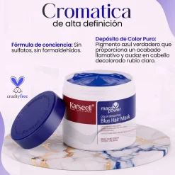 Masque Capillaire Pigmentant Bleu