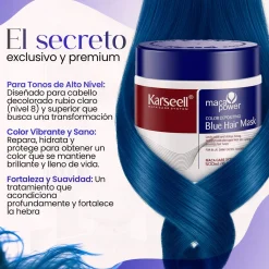 Masque Capillaire Pigmentant Bleu