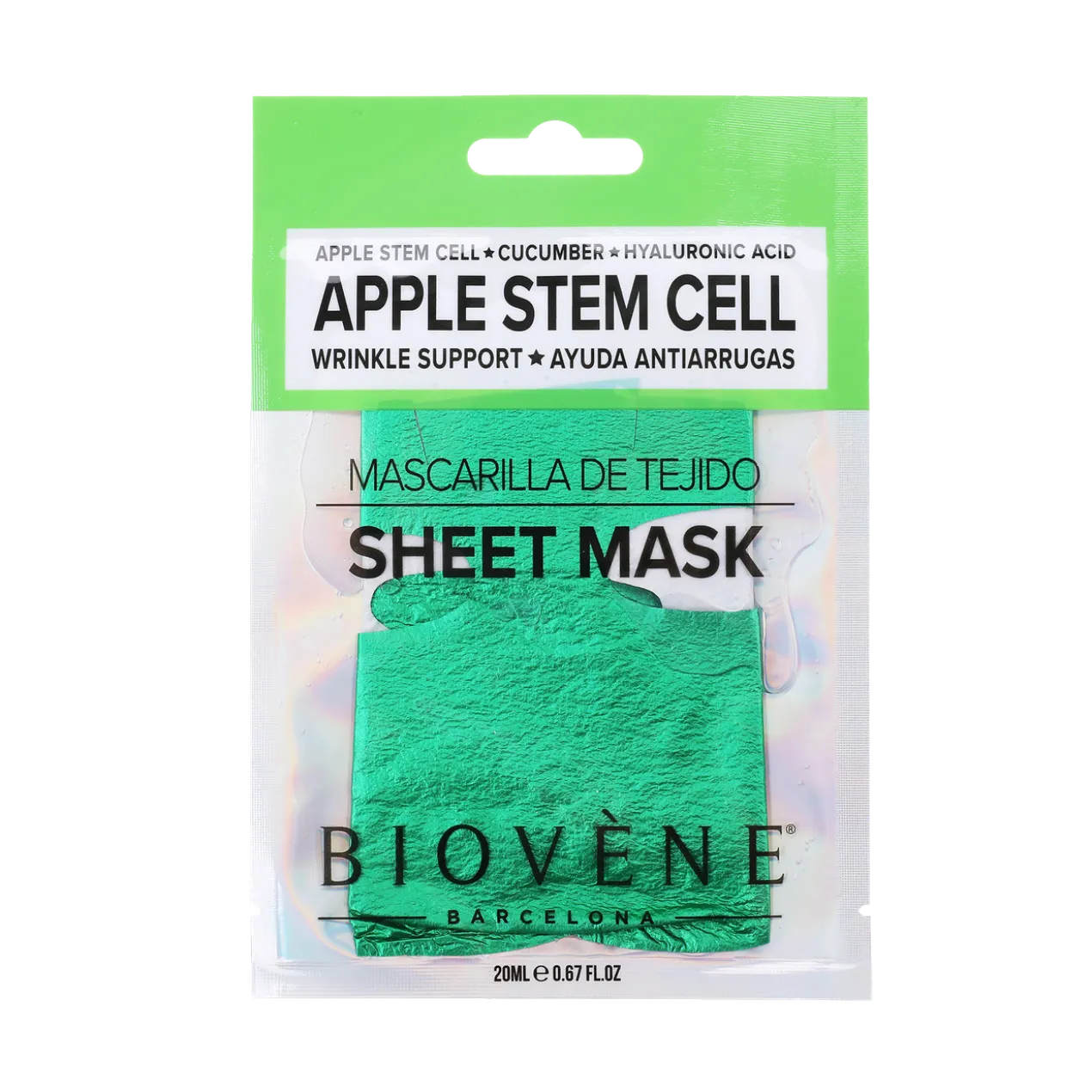 Masque en Tissu aux Cellules Souches de Pomme Anti-rides
