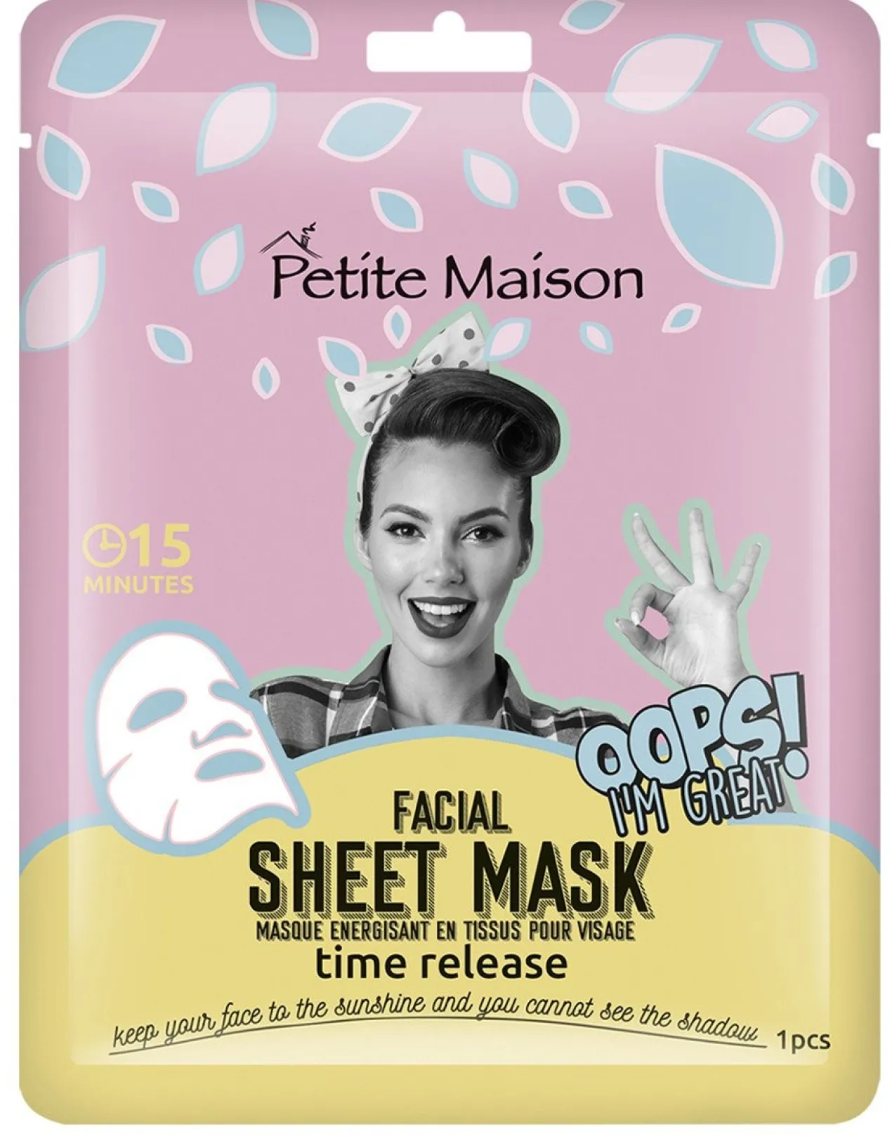 Masque Facial Anti-Âge Time Release Sheet Mask