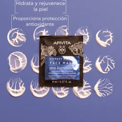 Masque Hydratant et Antioxydant à la Lavande de Mer