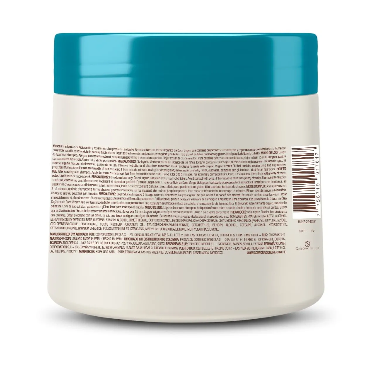 Masque Hydratant Intensif Virgin Coconut