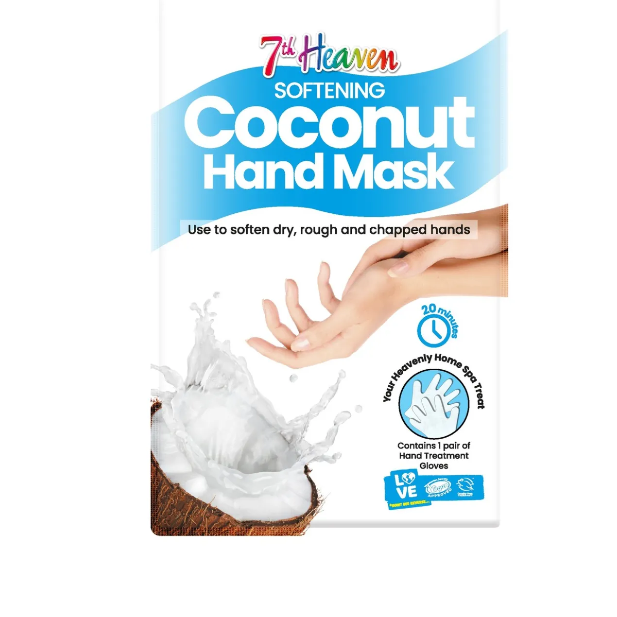 Masque Hydratant pour les Mains au Coco