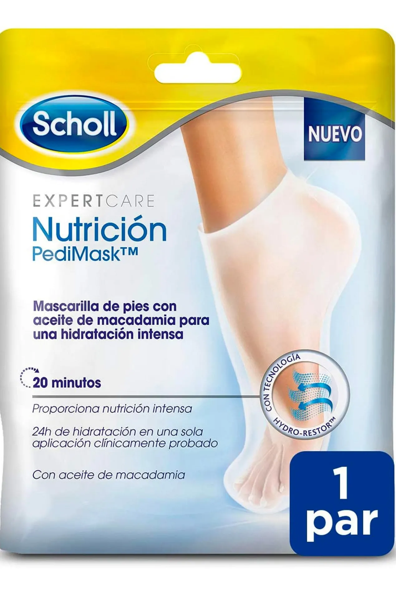Masque Nourrissant pour Pieds