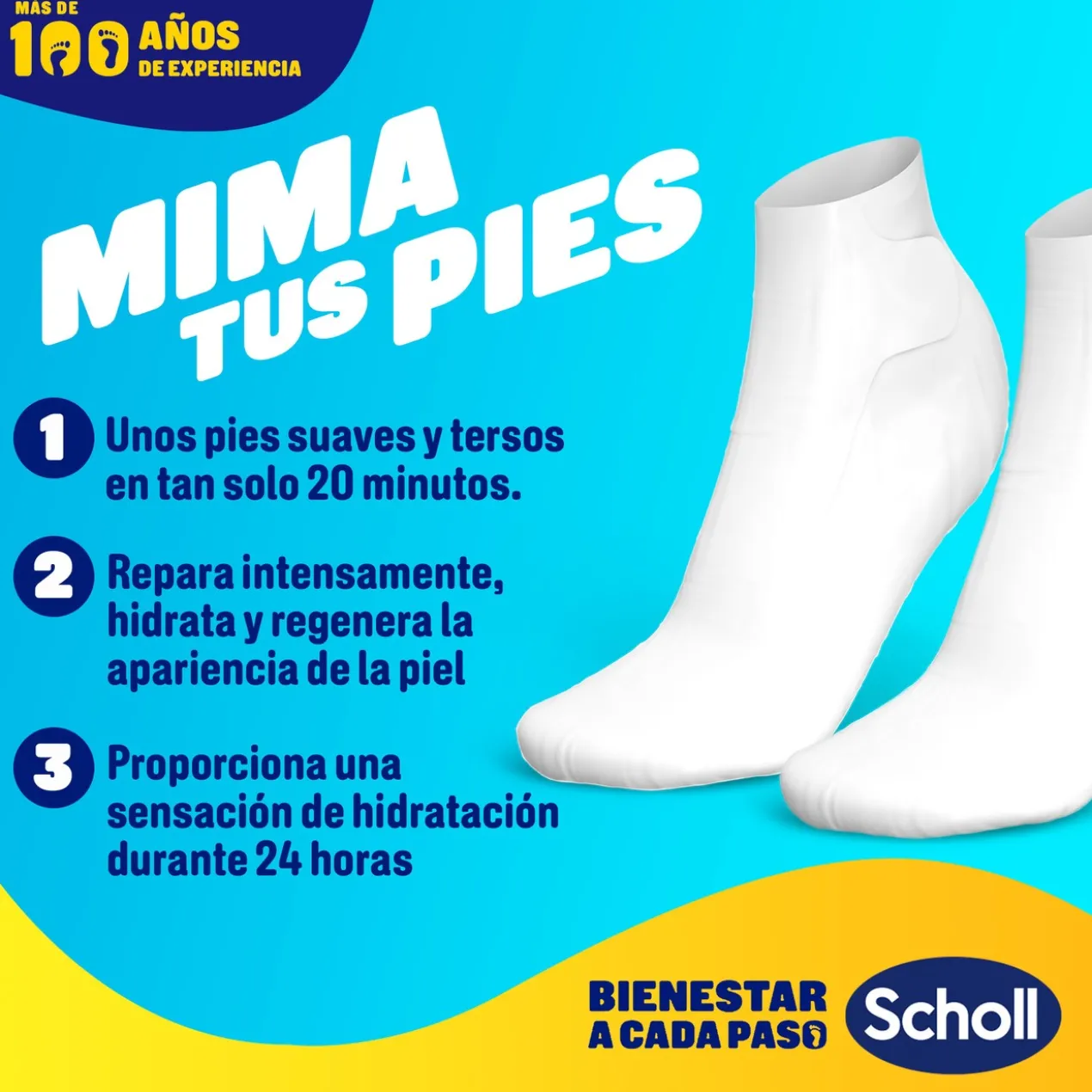 Masque Nourrissant pour Pieds