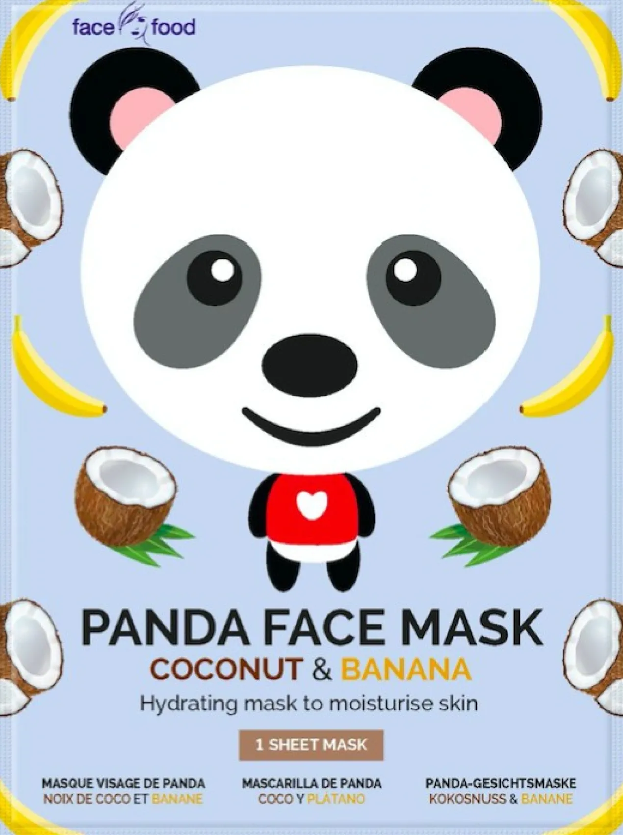 Masque Panda Coco et Banane