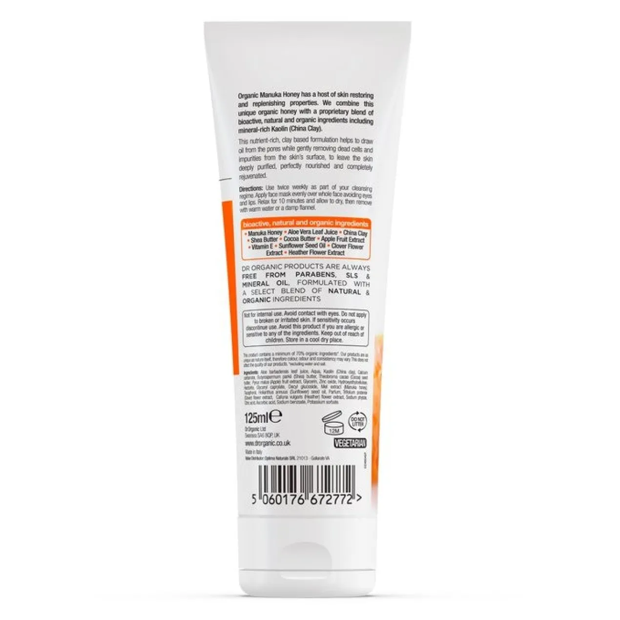Masque pour le Visage au Miel de Manuka