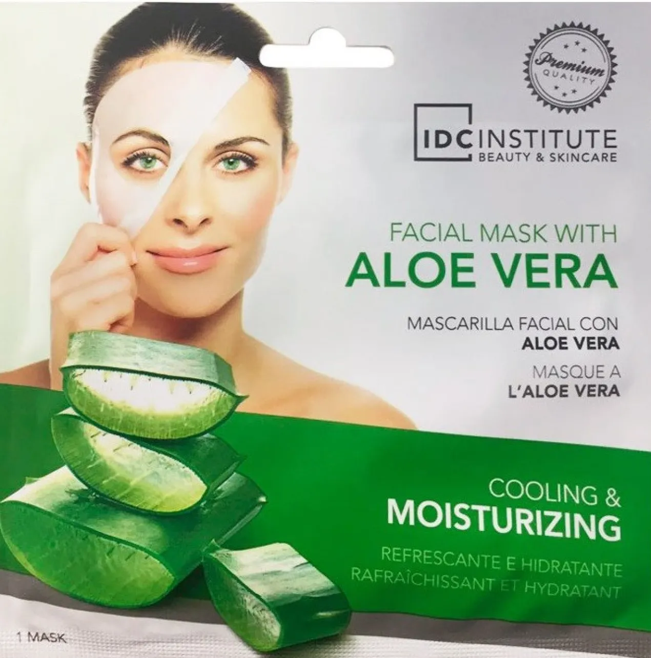 Masque pour le Visage à l'Aloe Vera