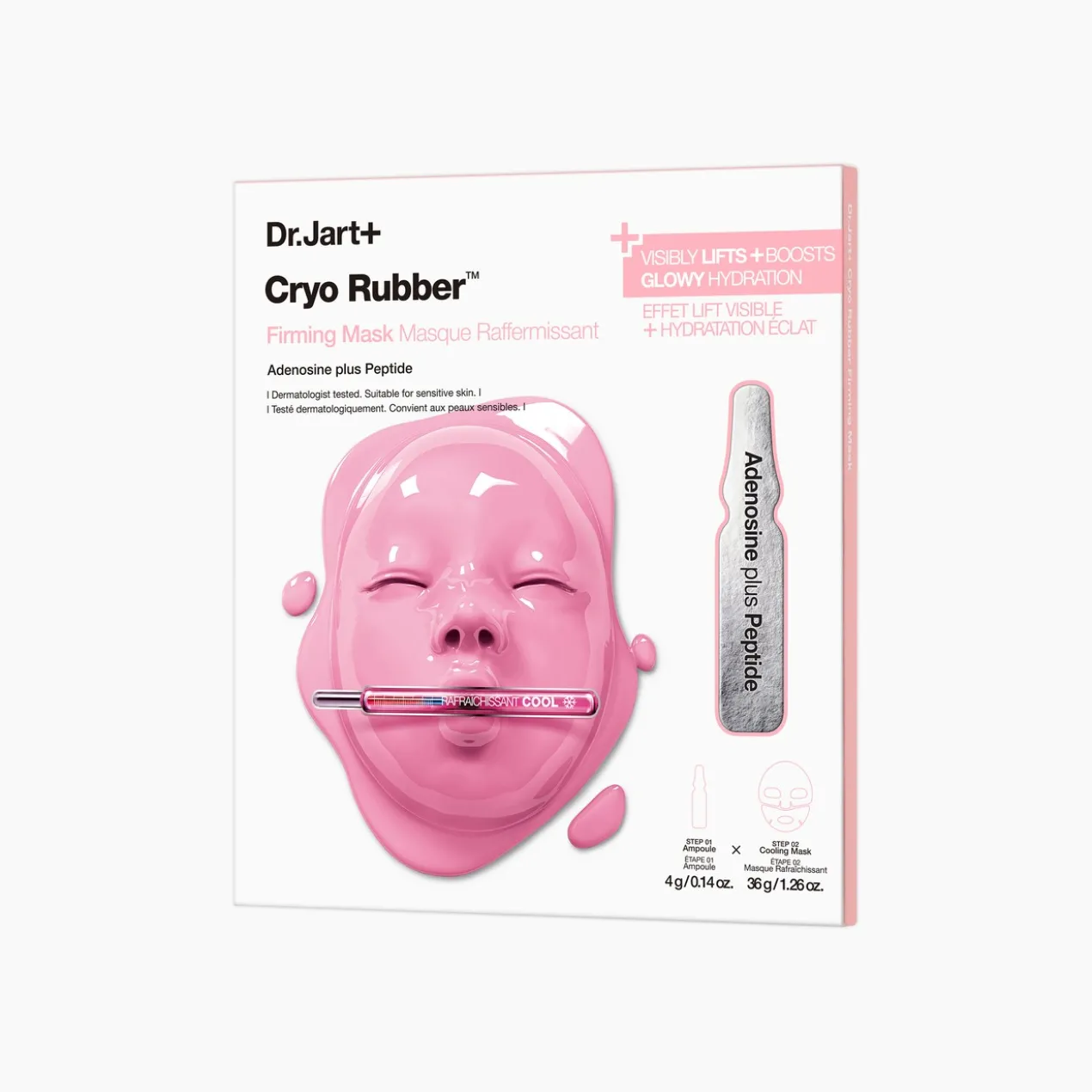 Masque raffermissant en cryocaoutchouc