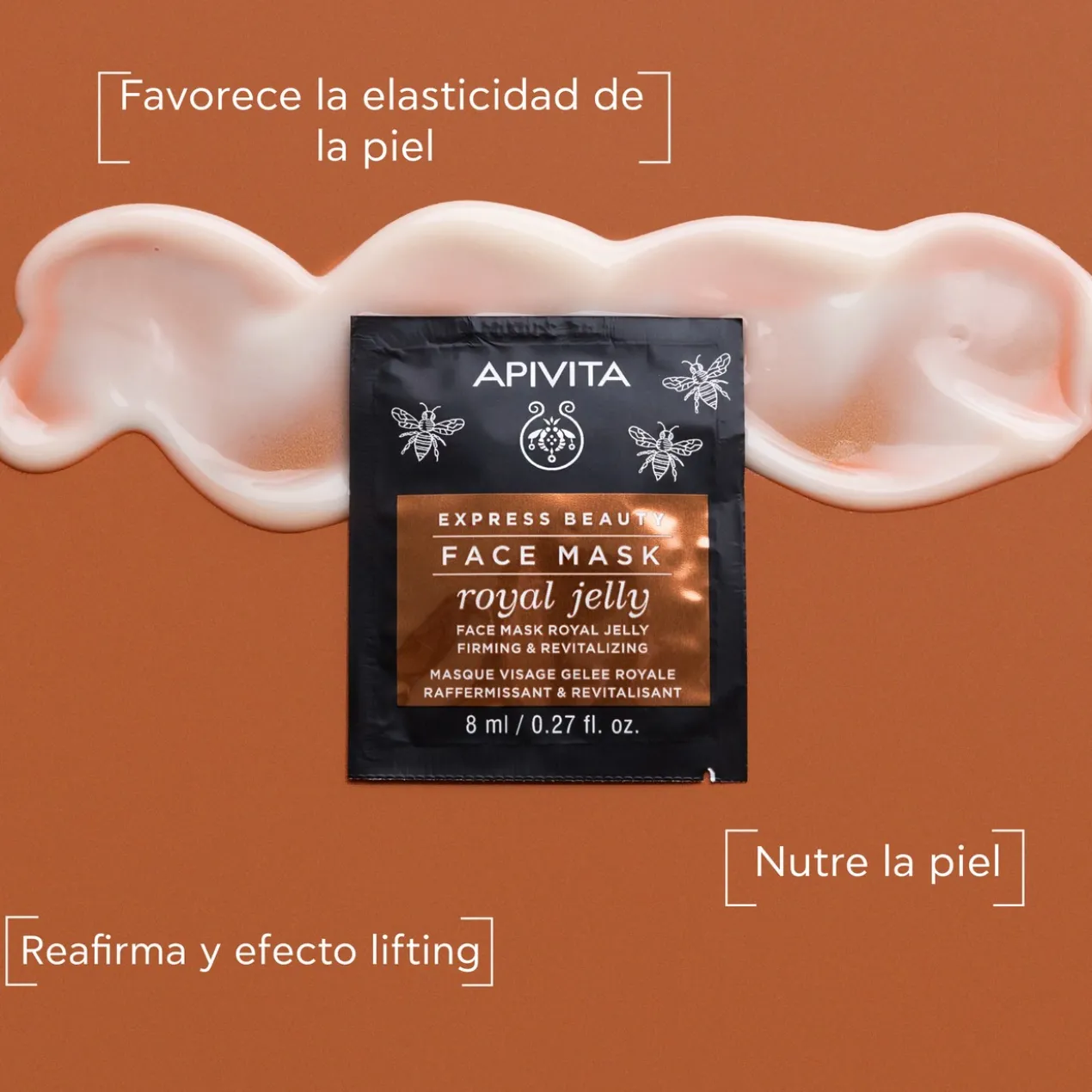 Masque Raffermissant à la Gelée Royale Express Gold