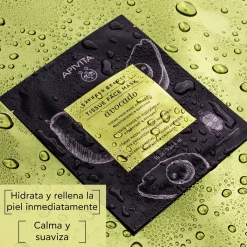 Masque tissu hydratant et adoucissant à l’avocat