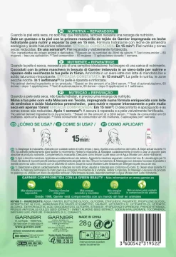 Masque tissu Nutri Bomb Réparateur à la Lait d’Amande