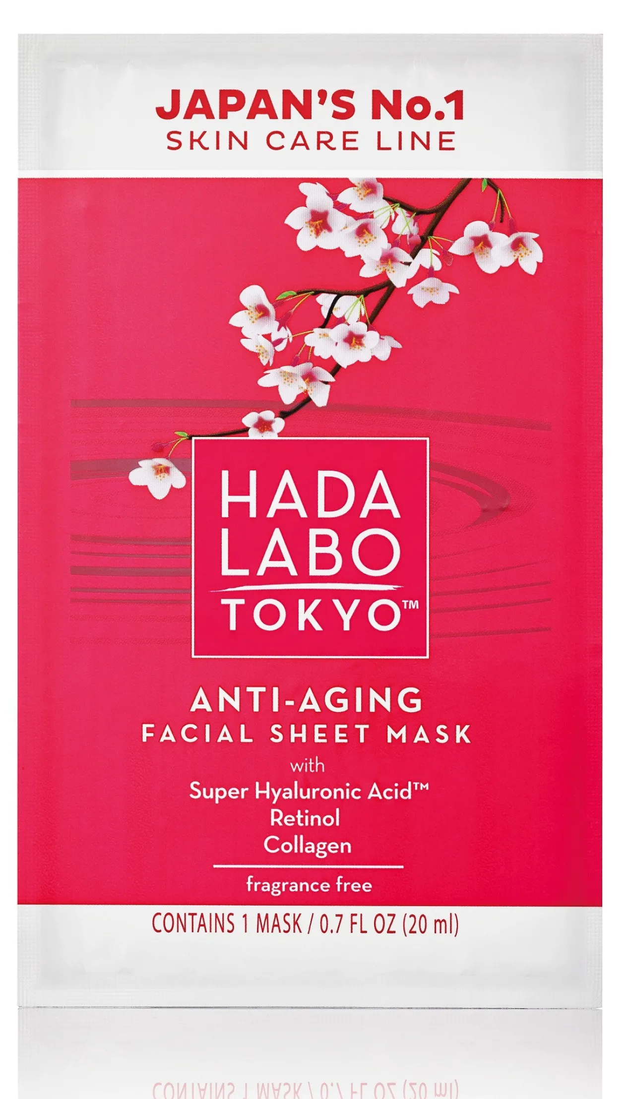 Masque visage anti-âge
