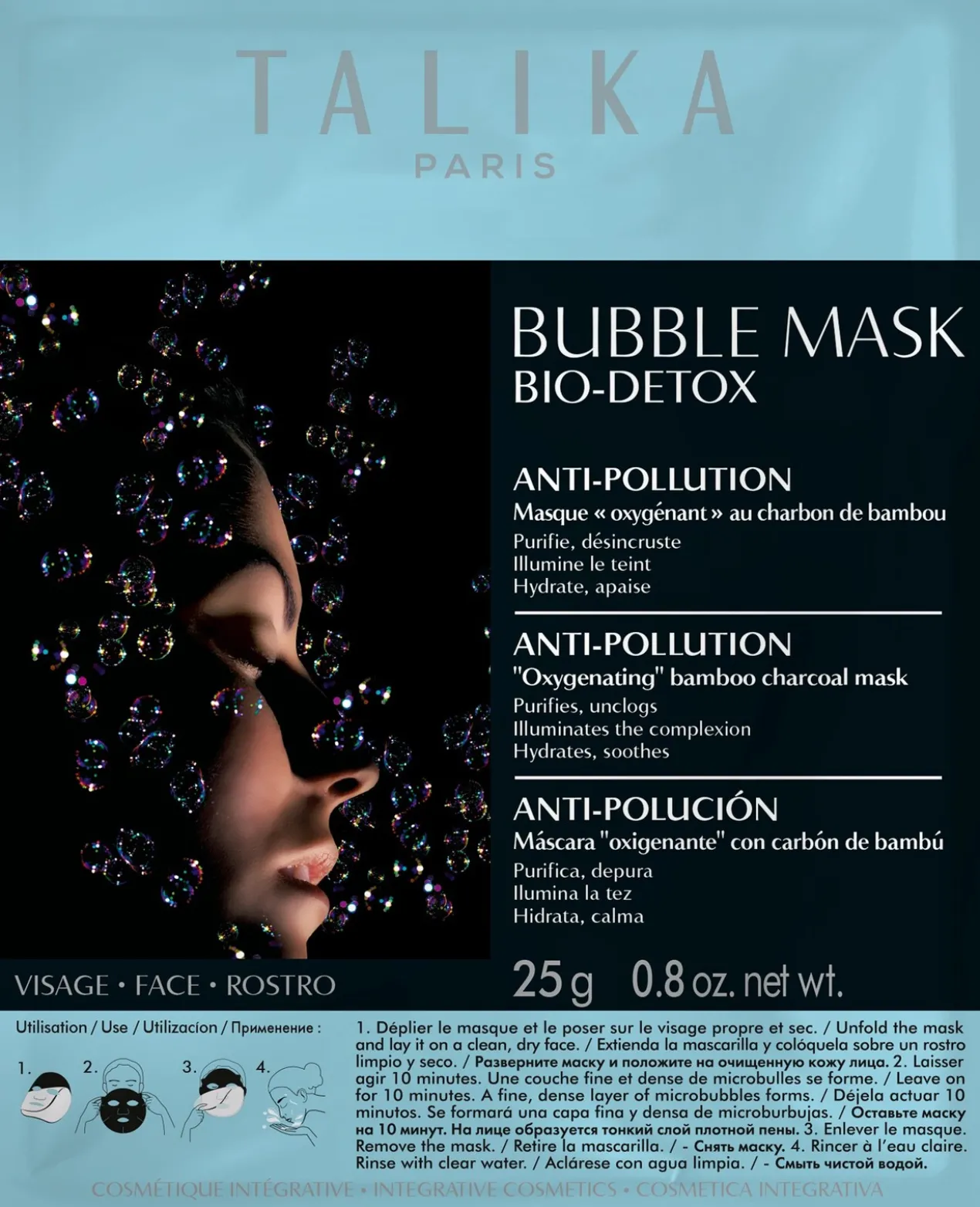 Masque Visage Bubble Mask Bio-Detox