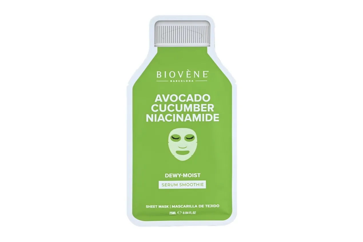 Masque Visage Dewy Moist Avocat, Concombre et Niacinamide