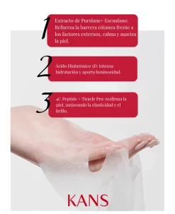 Masque Visage Hydratant Raffermissant Revitalisant