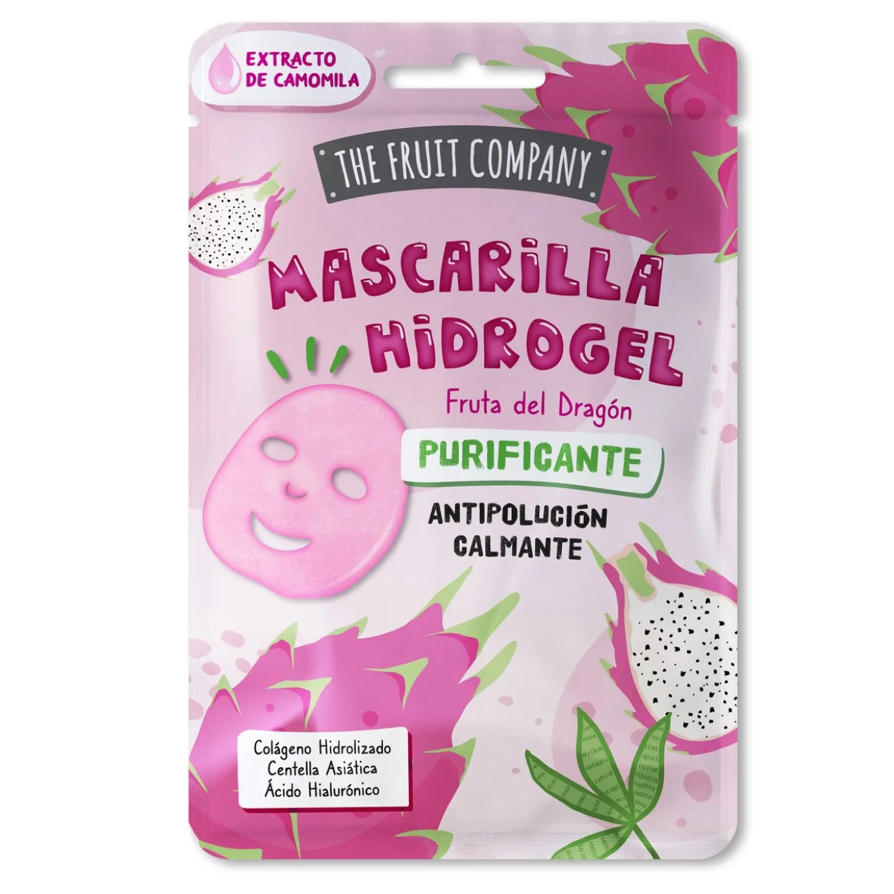 Masque Visage Hydrogel Purifiant Fruit du Dragon