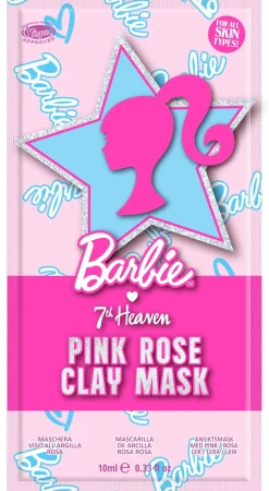 Masque visage à l’argile rose Barbie