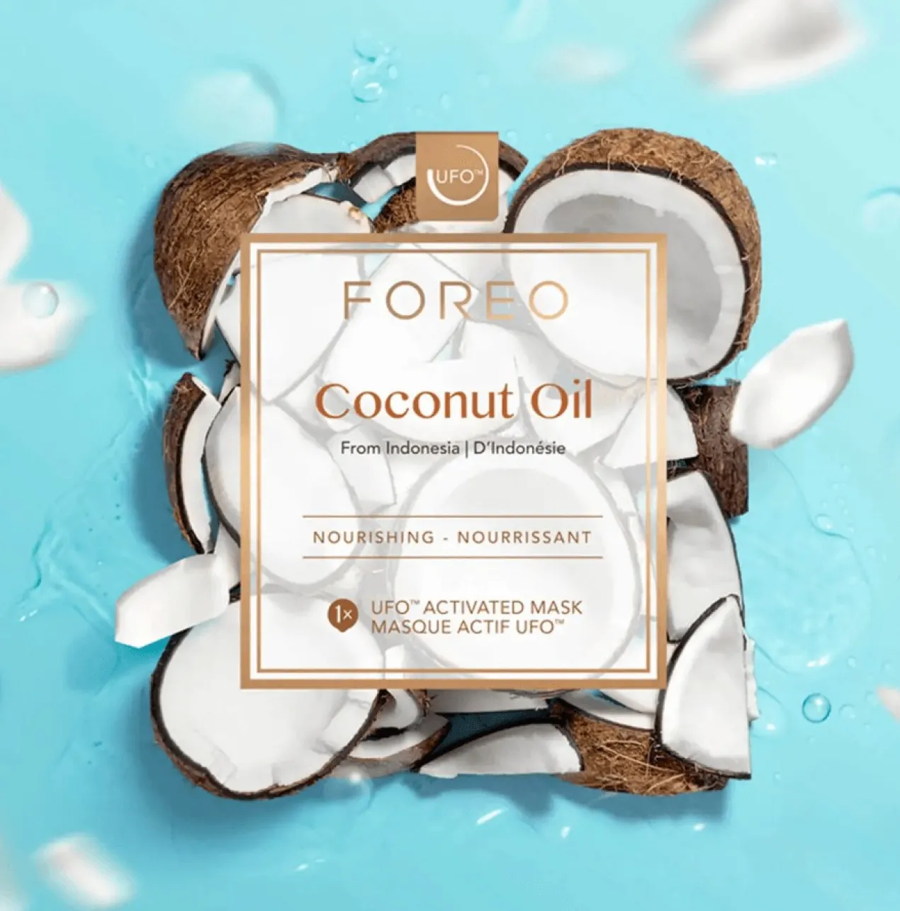Masque visage à l’huile de coco