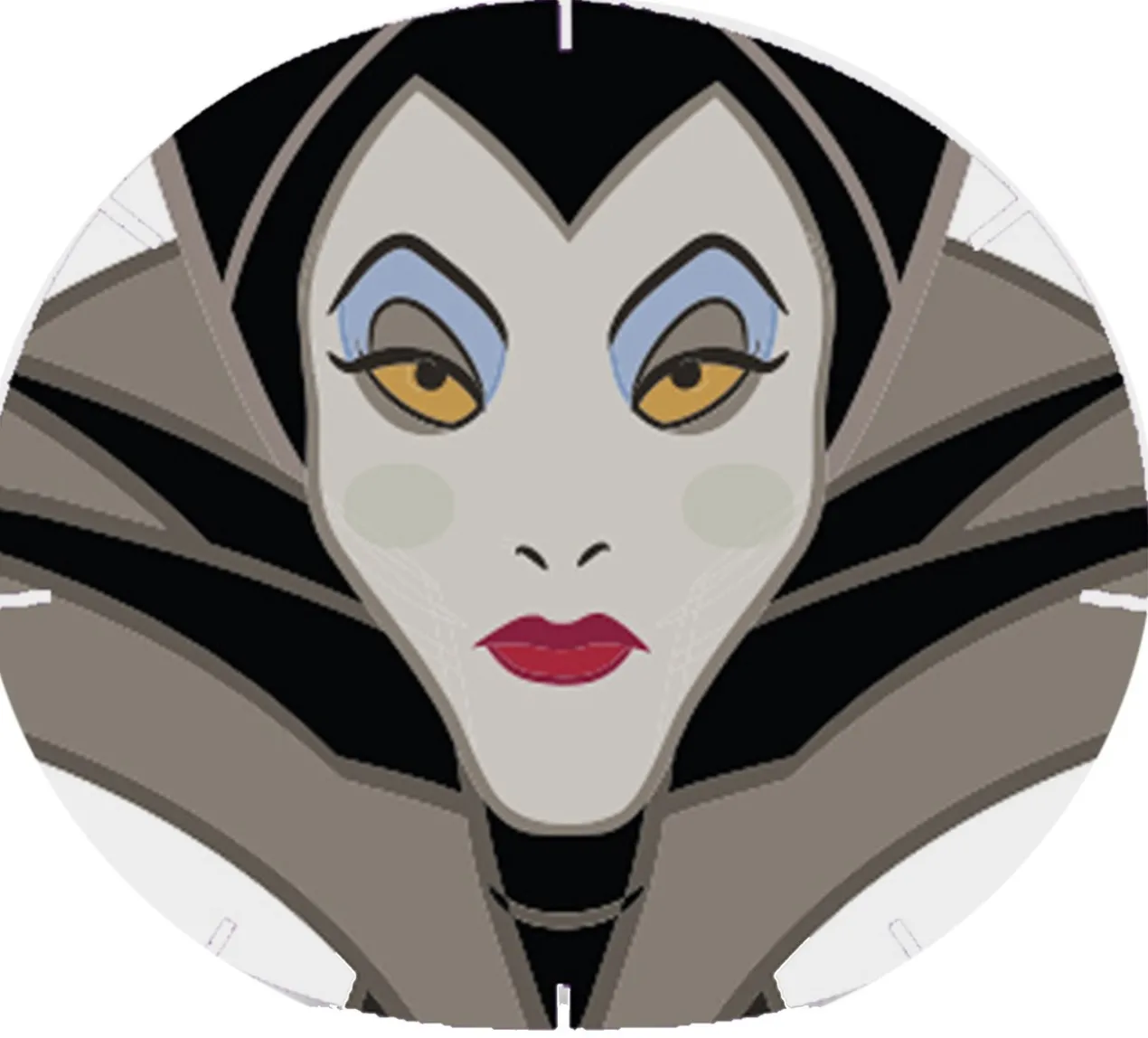 Masque Visage Maléfique Villaines Disney