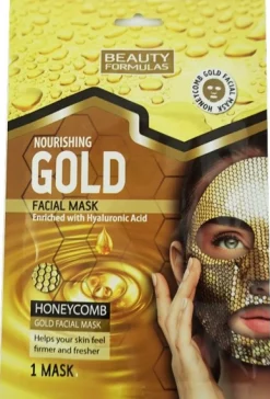 Masque visage nourrissant Gold