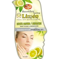 Masque visage peeling citron