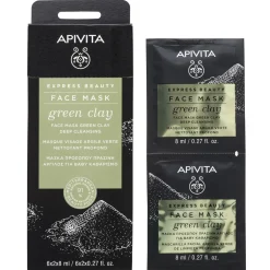 Masque visage purifiant à l’argile verte