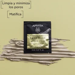 Masque visage purifiant à l’argile verte