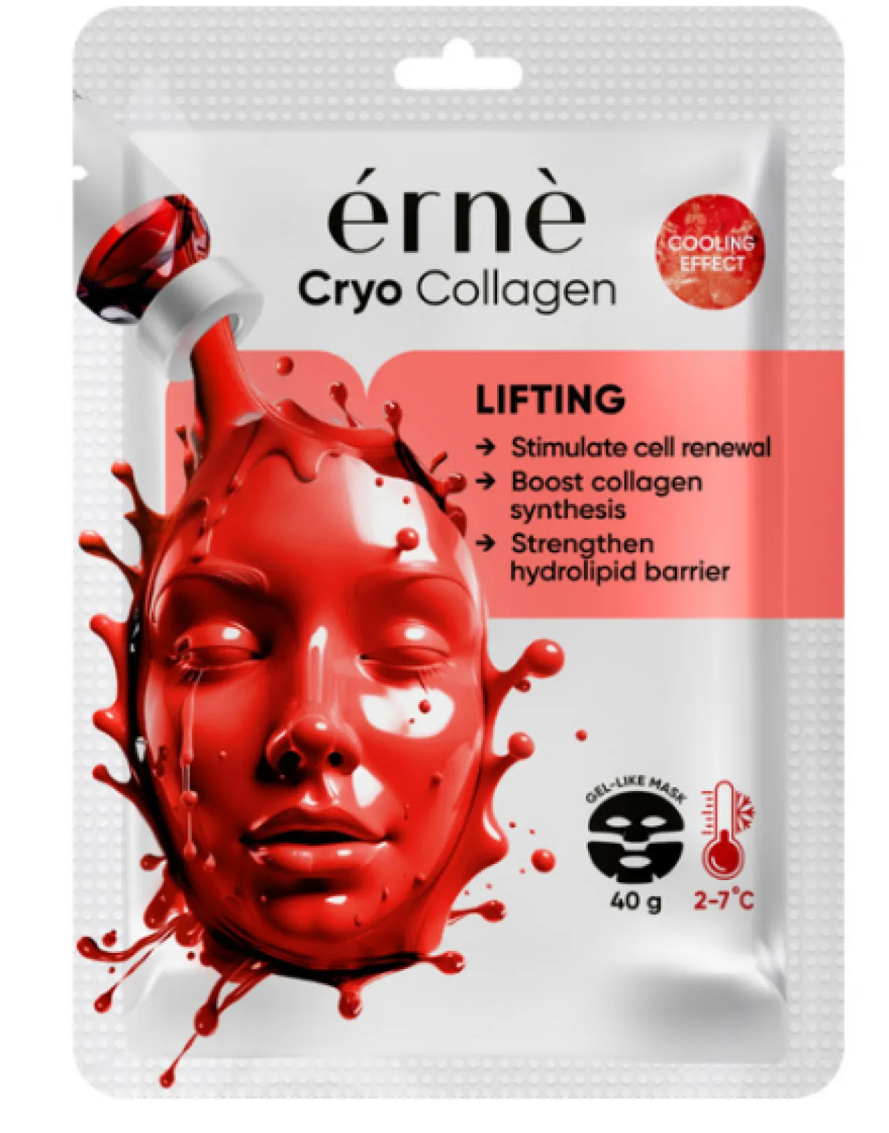 Masque Visage Raffermissant Collagène Cryogénique