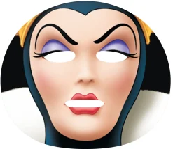 Masque Visage Reine Maléfique Villaines Disney