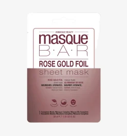 Masque Visage Rose Gold Foil