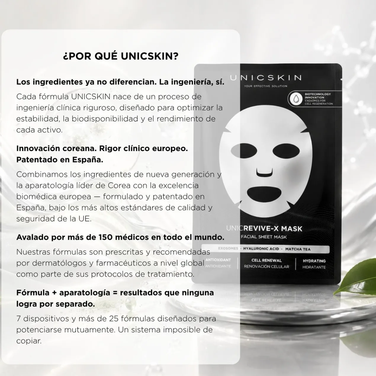 Masque Visage UnicRevive-X