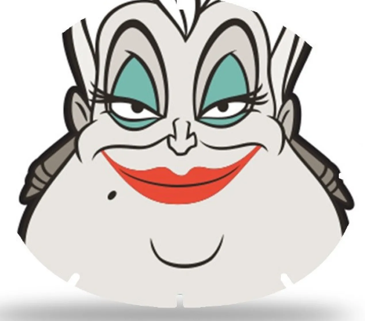 Masque Visage Ursula Villaines Disney