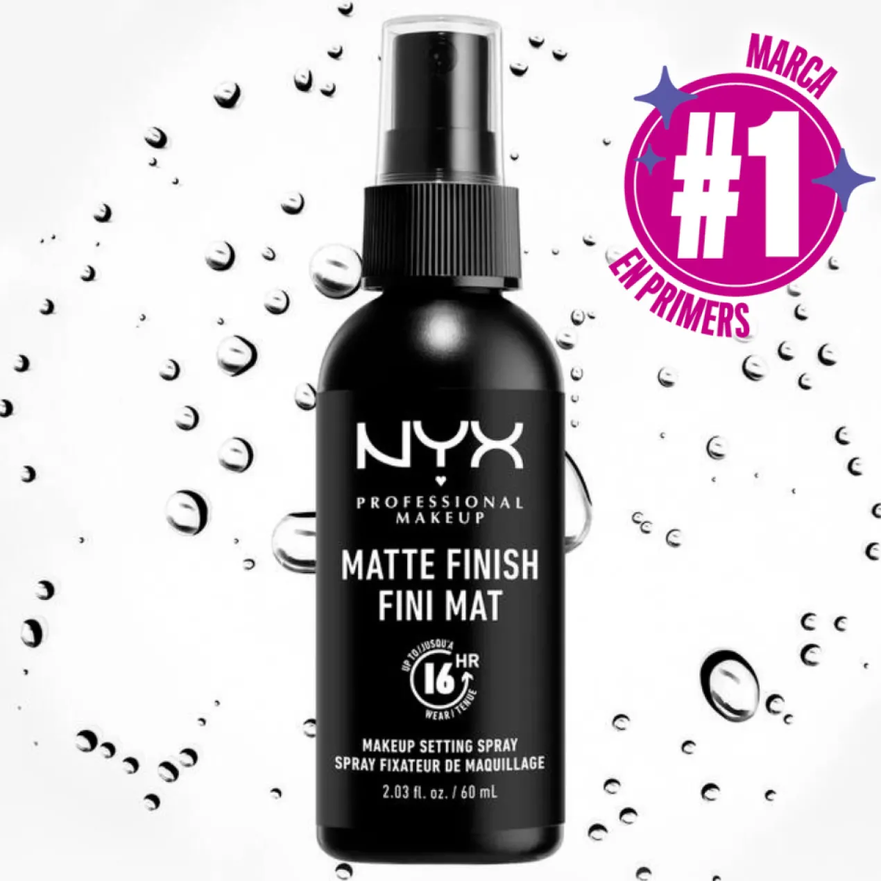 Matte Finish Spray Fixateur de Maquillage