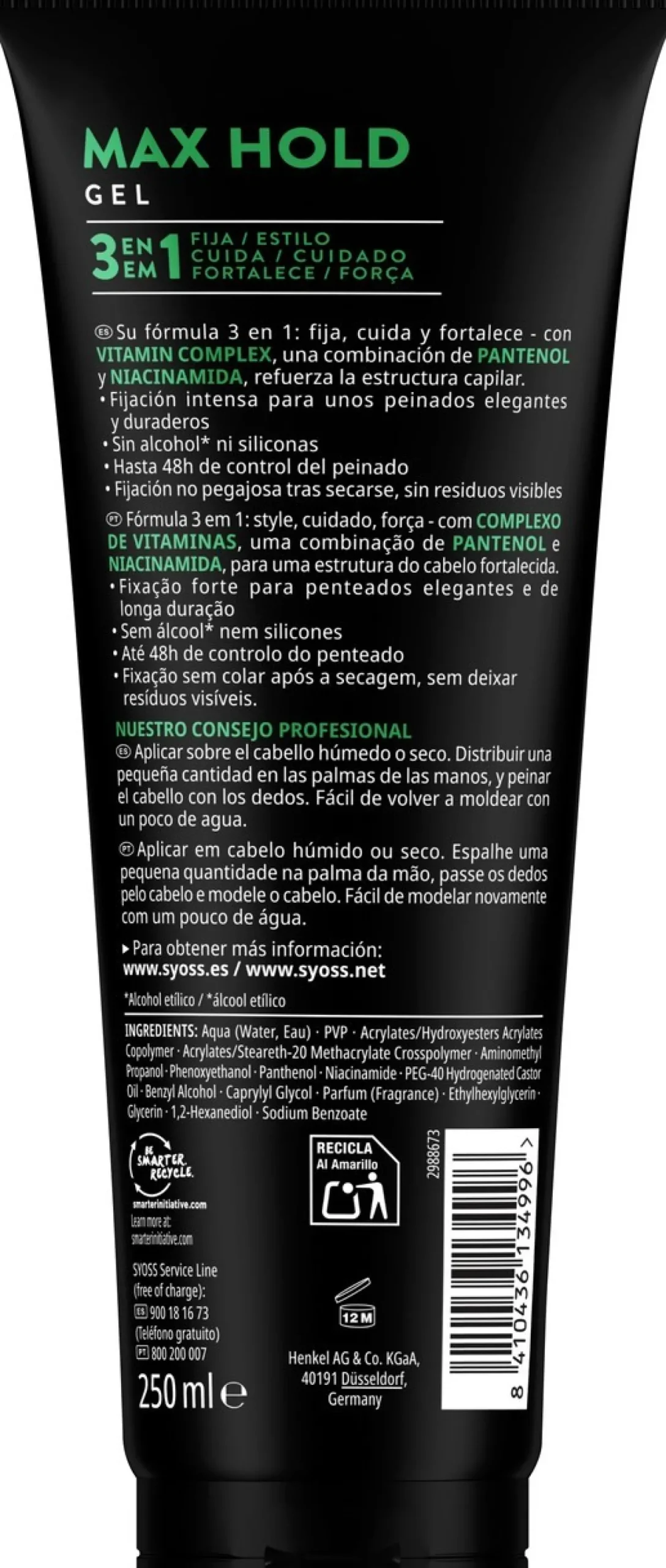 Max Hold Power Gel Fixation Forte