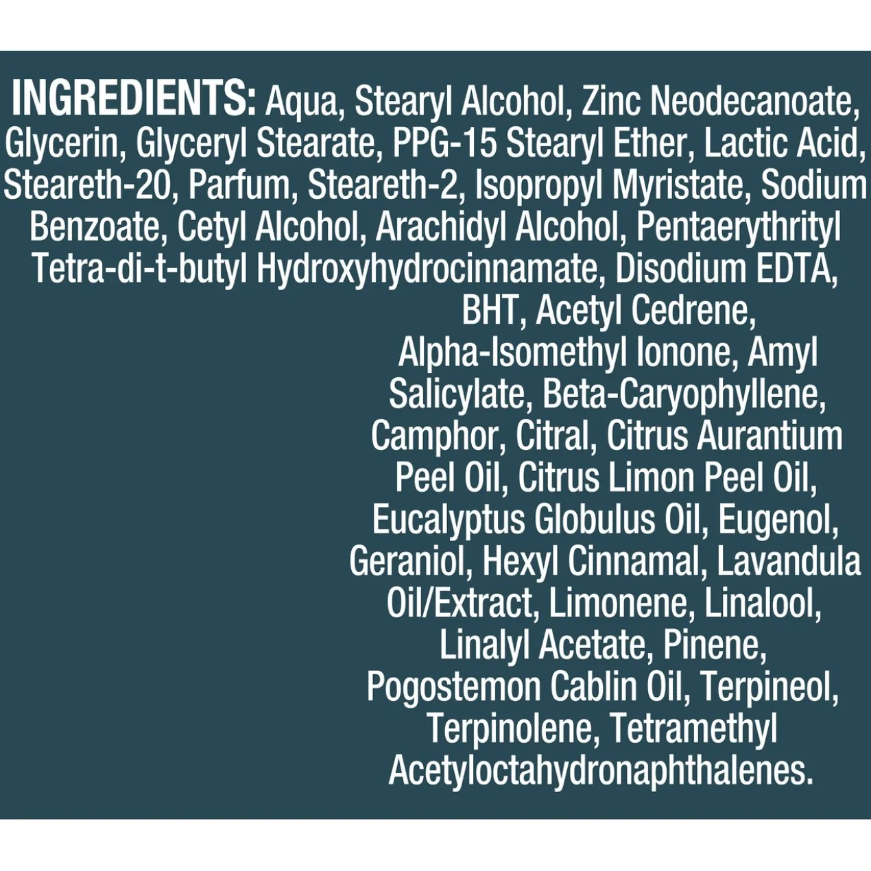 Men Déodorant Crème All Over Body Ocean Rush