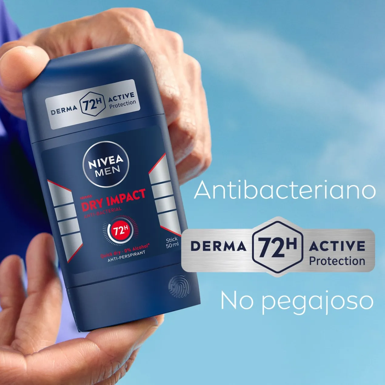 Men Dry Impact Déodorant Stick