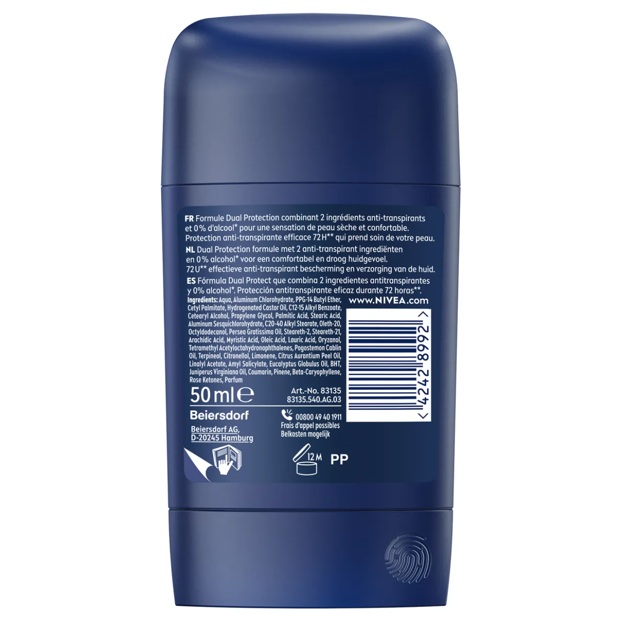 Men Dry Impact Déodorant Stick