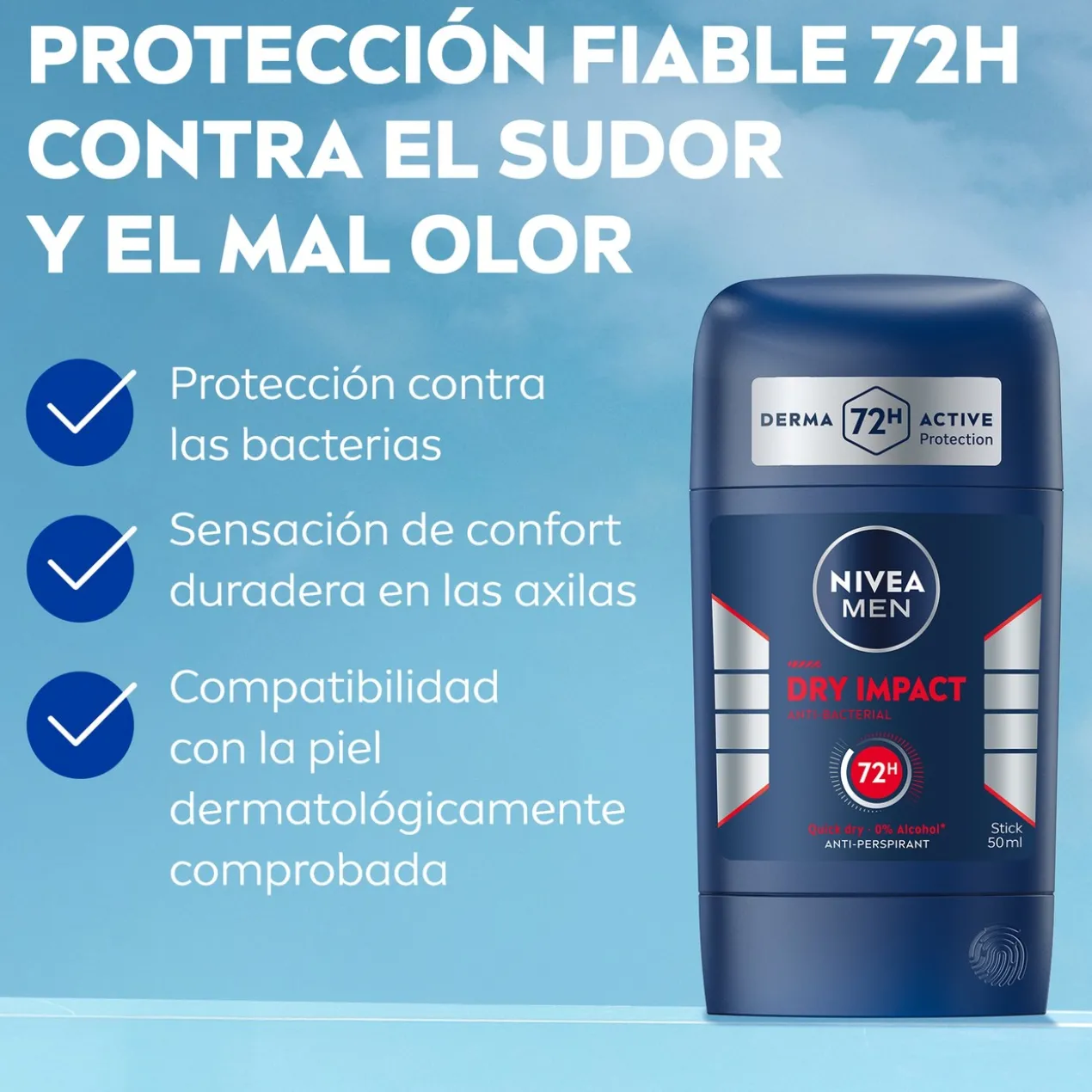 Men Dry Impact Déodorant Stick