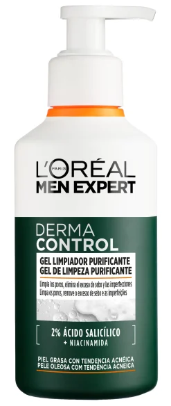 Men Expert Derma Control Gel Nettoyant Purifiant