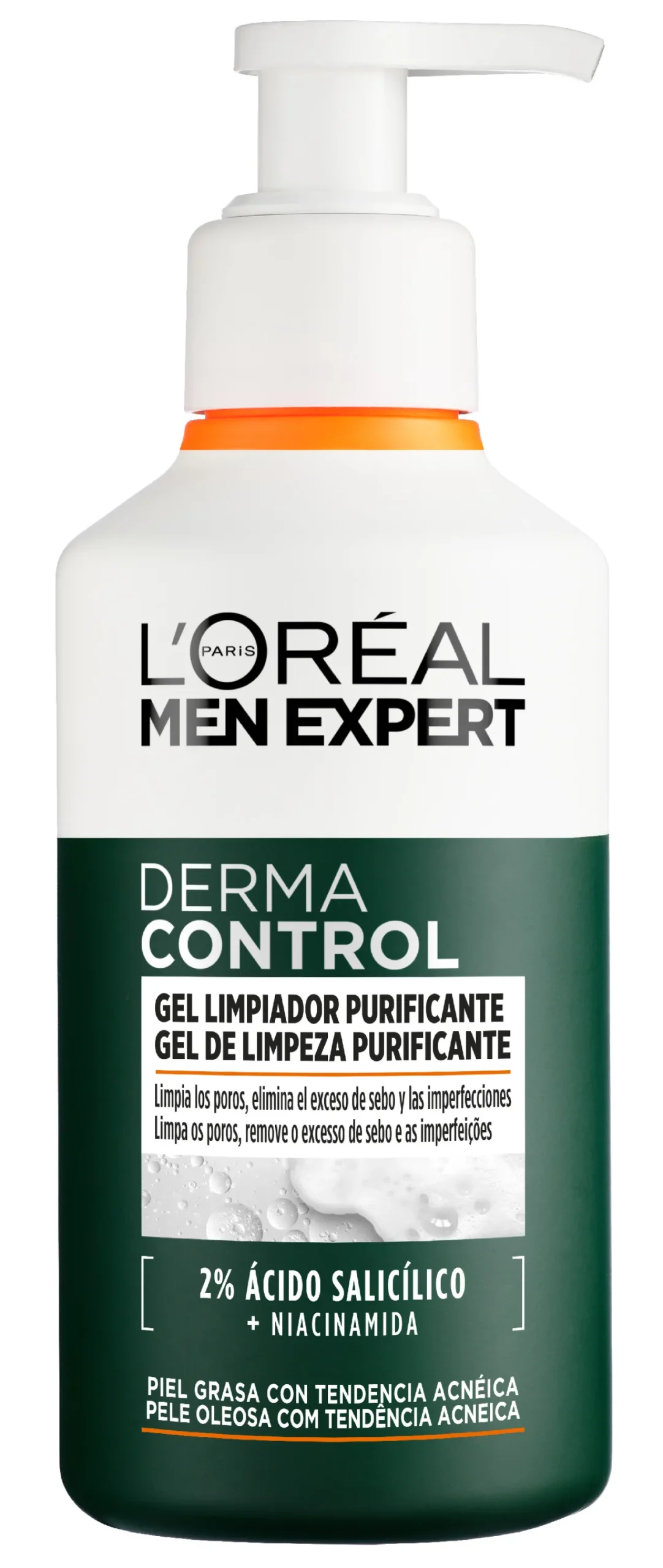 Men Expert Derma Control Gel Nettoyant Purifiant