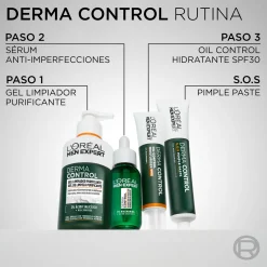 Men Expert Derma Control Oil Control Hydratant FPS30