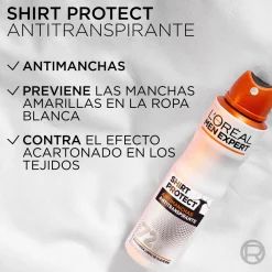 Men Expert Déodorant Spray Shirt Protect Anti-Taches