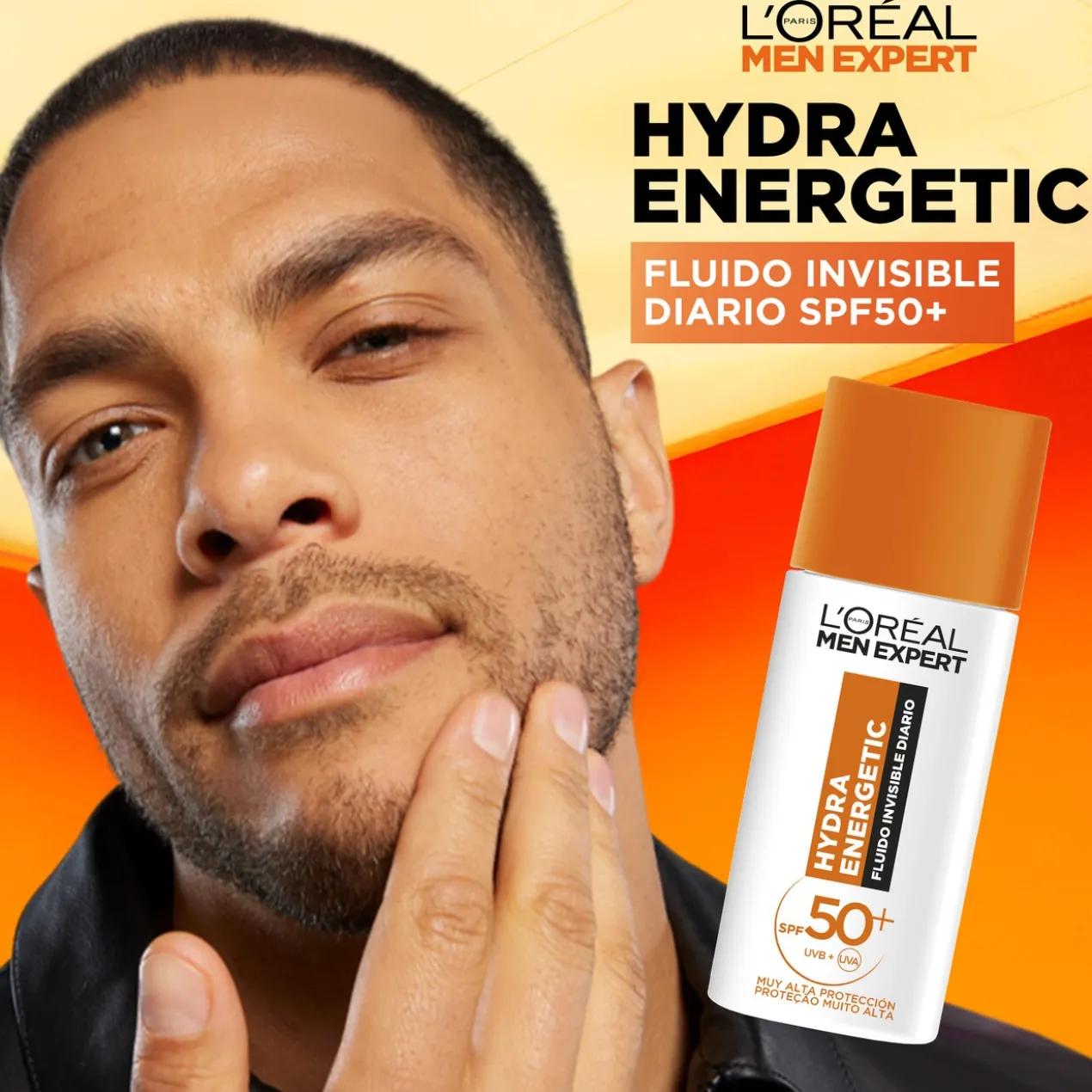 Men Expert Hydra Energetic Fluide Invisible Quotidien FPS 50+