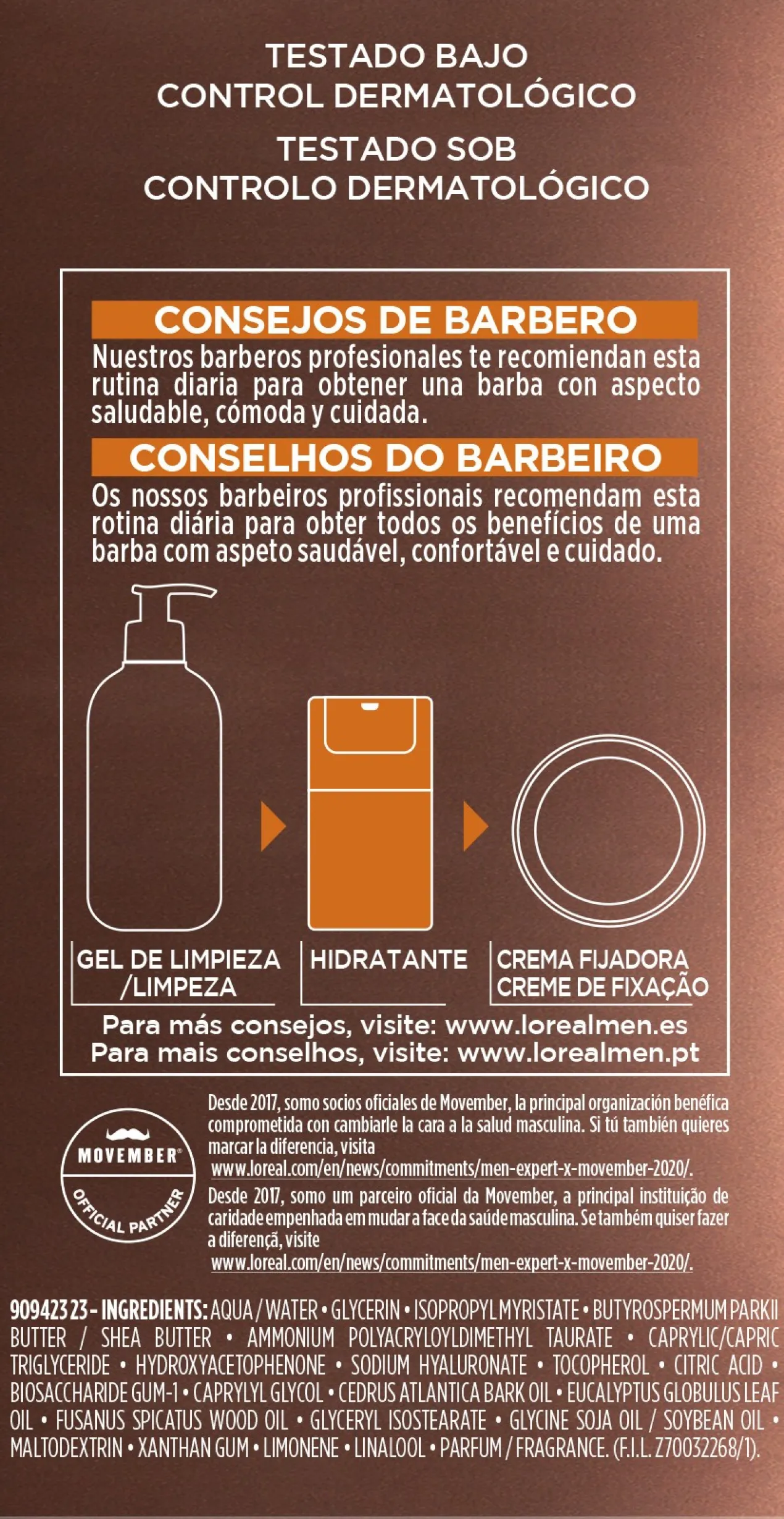 Men Expert Hydratant Barber Club Peau et Barbe