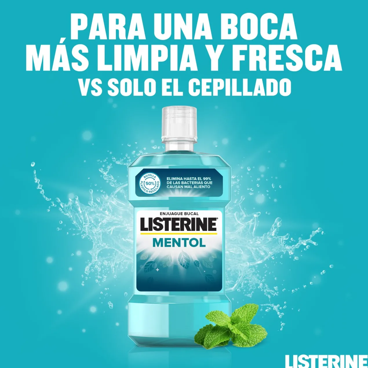 Menthol Bain de Bouche Haleine Fraîche
