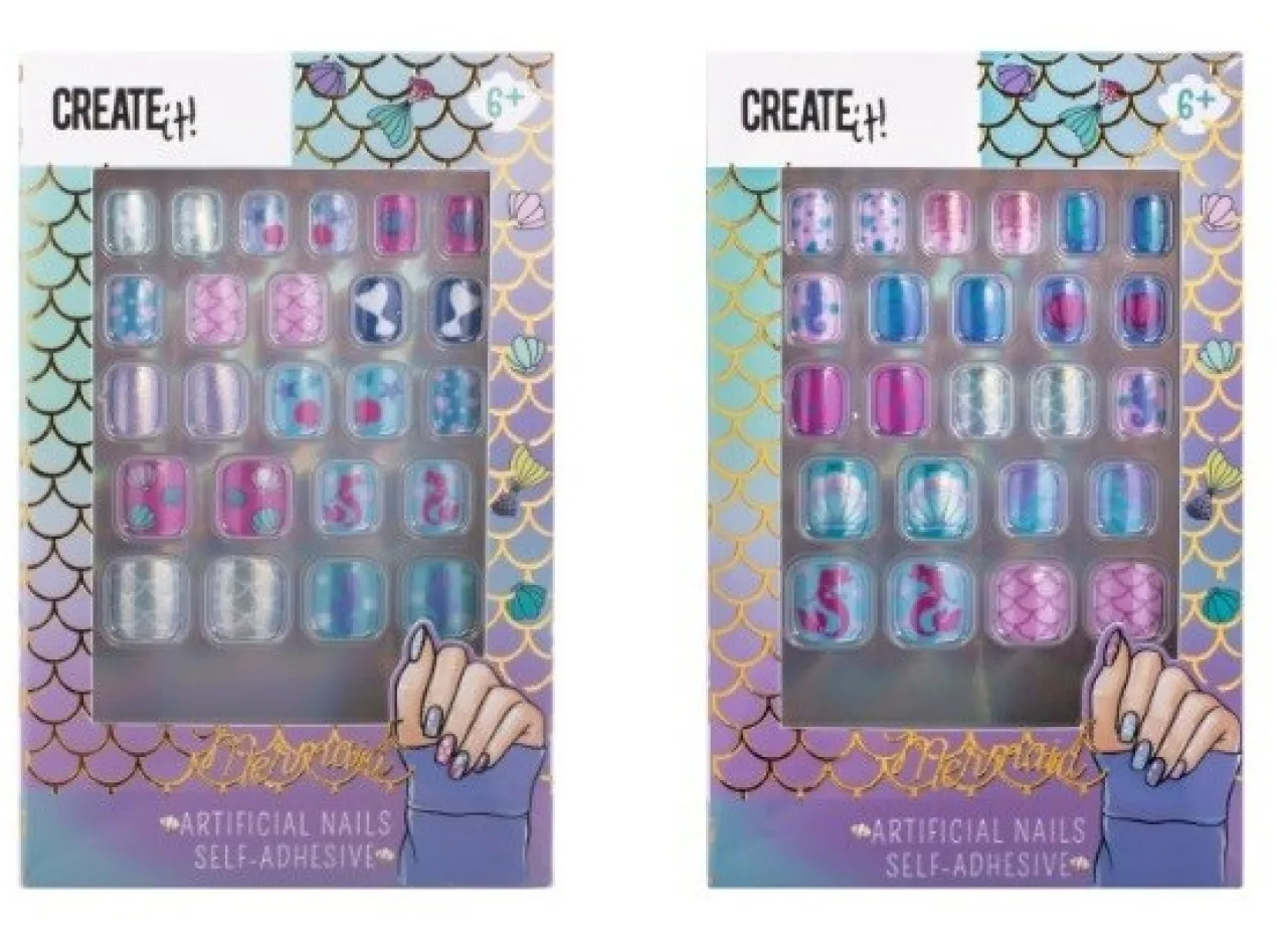 Mermaid Faux Ongles